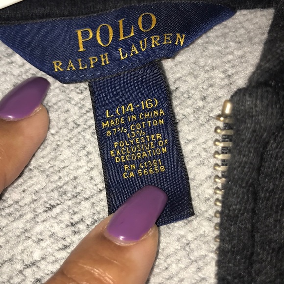 Boys Ralph Lauren hoodie - Picture 2 of 4